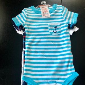NWT Just One You by Carter’s size 18M Onesie Pack